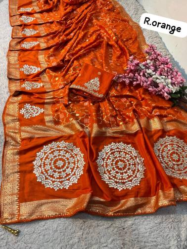Vinayak dola viscose saree wholesale rate